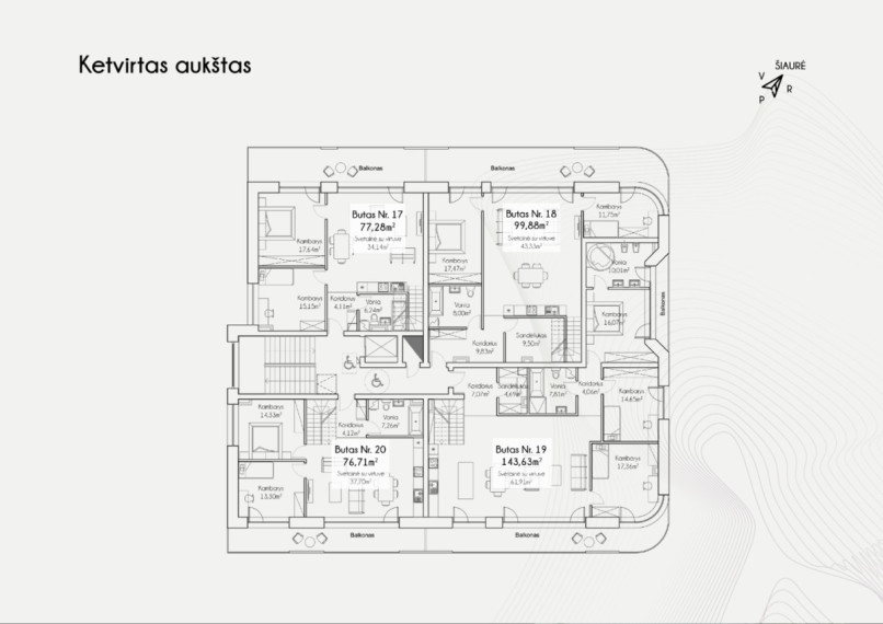 Parduodamas butas Jaunimo g., Birštono m., Birštono sav., 61.76 m2 ploto, 3 kambariai 16