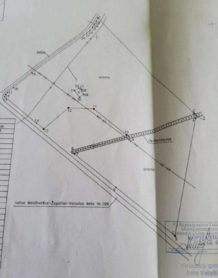 Parduodamas sklypas Tauragės g., Kivylių k., Šilutės r. sav., 500.1 a ploto 3