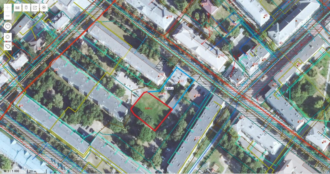 Parduodamas sklypas Vytauto g., Centras, Šiaulių m., Šiaulių m. sav., 10.15 a ploto 2