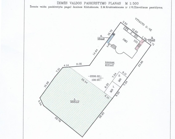 Parduodamas sklypas Vytauto g., Centras, Šiaulių m., Šiaulių m. sav., 10.15 a ploto 4