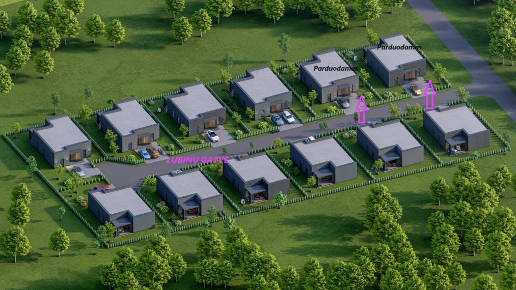 Parduodamas namas Lubinų g., Purmalių k., Klaipėdos r. sav., 113.00 m² ploto 4 kambariai 15