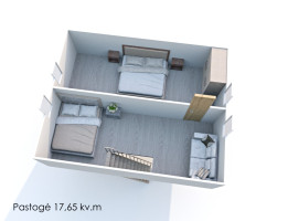 Parduodamas namas Ąžuolyno g., Dubingių mstl., Molėtų r. sav., 103 m2 ploto, 2 aukštai 20