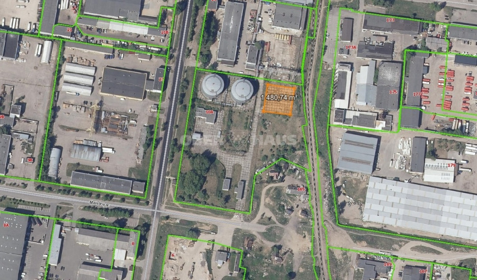 Nuomojamas komercinės paskirties sklypas Metalo g., Kirtimai, Vilniaus m., Vilniaus m. sav., 75 a ploto 2