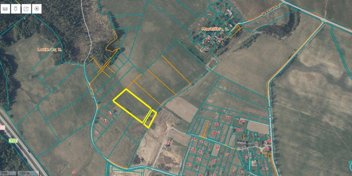 Parduodamas sklypas Markiškių k., 114 a ploto 5