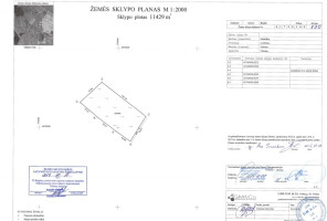 Parduodamas sklypas Markiškių k., 19 a ploto 7