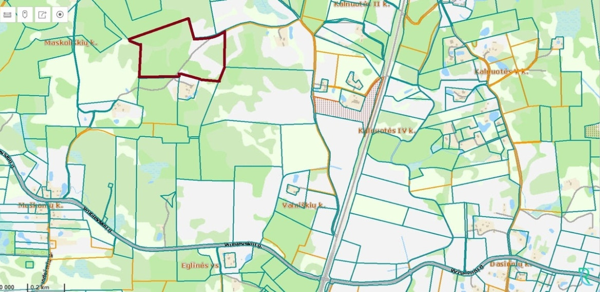 Parduodamas sklypas Šliaumiškių vs., 1145 a ploto 7