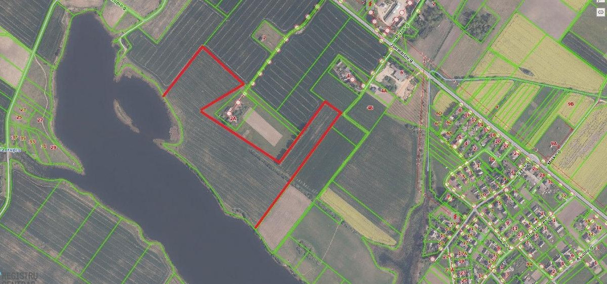 Parduodamas sklypas Sauginių k., Šiaulių r. sav., 1124.7 a ploto 3