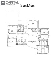 Nuomojamos administracinės patalpos Rasų g., Rasos, Vilniaus m., Vilniaus m. sav., 500 m2 ploto 22