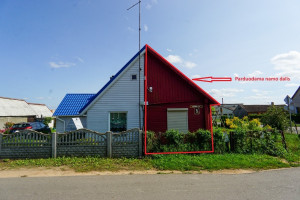 Parduodamas namas Kęstučio g., Krekenavos mstl., Panevėžio r. sav., 47.14 m2 ploto, 1 aukštai 2