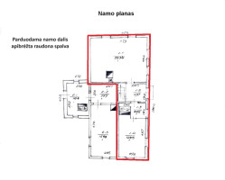 Parduodamas namas Kęstučio g., Krekenavos mstl., Panevėžio r. sav., 47.14 m2 ploto, 1 aukštai 16