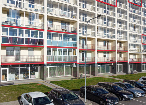 Parduodamos patalpos Rygos g., Justiniškės, Vilniaus m., Vilniaus m. sav., 37.07 m² ploto