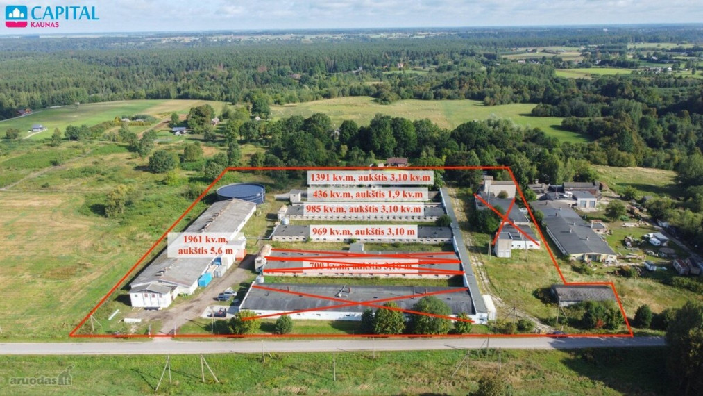 Nuomojamos gamybinės, kitos paskirties, sandėliavimo patalpos Gaižėnų, Virbališkių k., Kauno r. sav., 435 m2 ploto 14