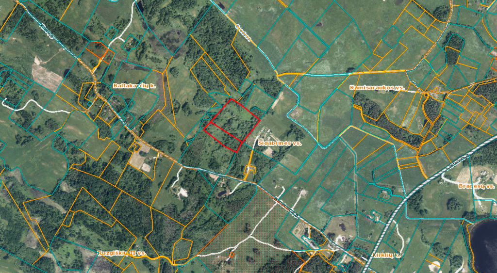 Parduodamas sklypas Baltakarčių k., Utenos r. sav., 671 a ploto 2