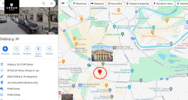 Nuomojamas 3 k. butas šalia Rotušės, Vilniaus Senamiestyje 14