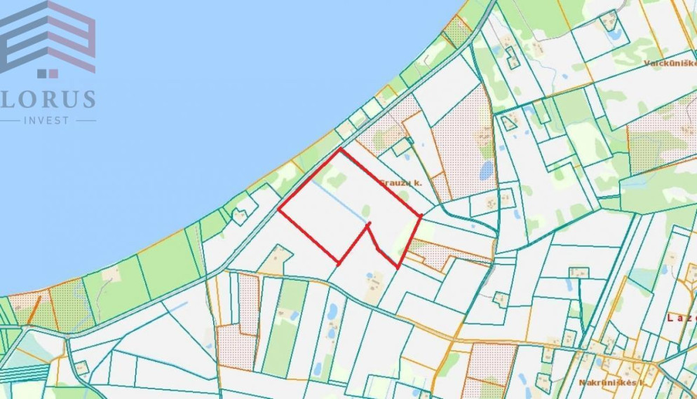 Parduodamas sklypas Graužų k., Lazdijų r. sav., 1610 a ploto 1