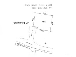 Parduodamas sklypas Skatulės g., Papiškių k., Vilniaus r. sav., 10 a ploto 8