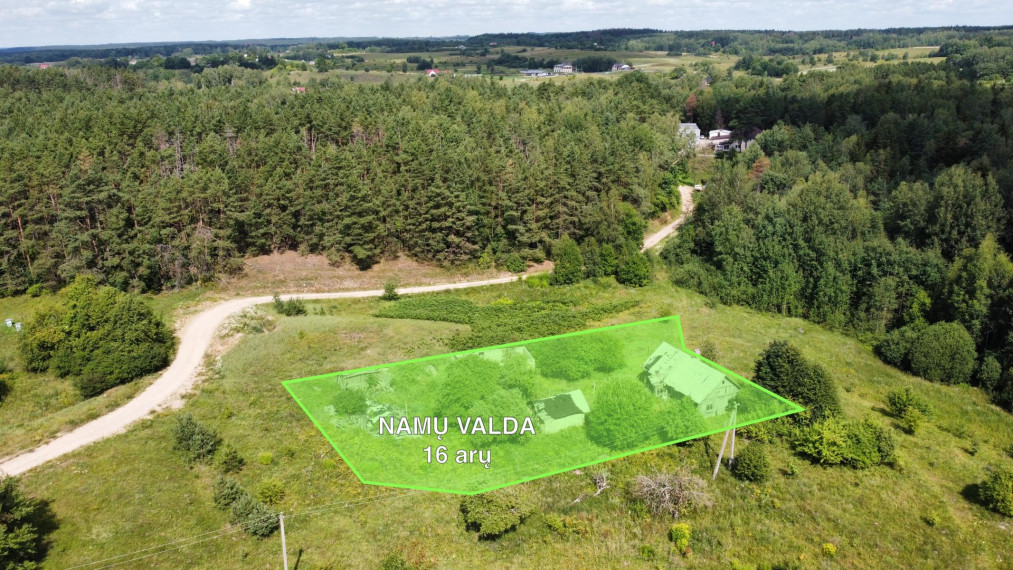 Parduodamas sklypas Adomo Mickevičiaus g., Papiškių k., Vilniaus r. sav., 16 a ploto 1