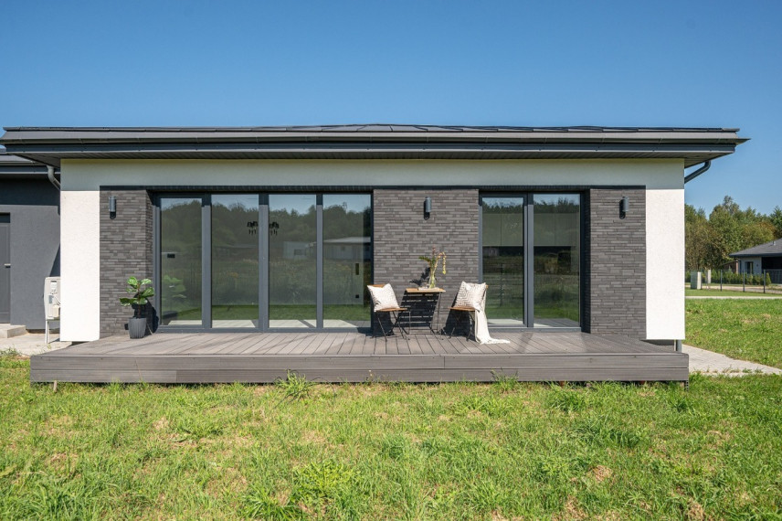 Parduodamas namas Rėvos g., Vaidotų k., Vilniaus r. sav., 130.16 m2 ploto, 1 aukštai 1