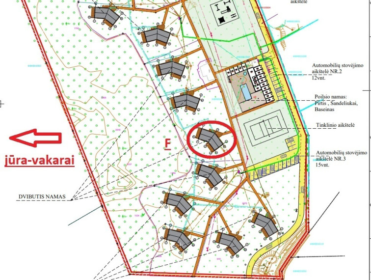 Parduodamas namas Kuršių tak., , Palangoje, 80 kv.m ploto 14