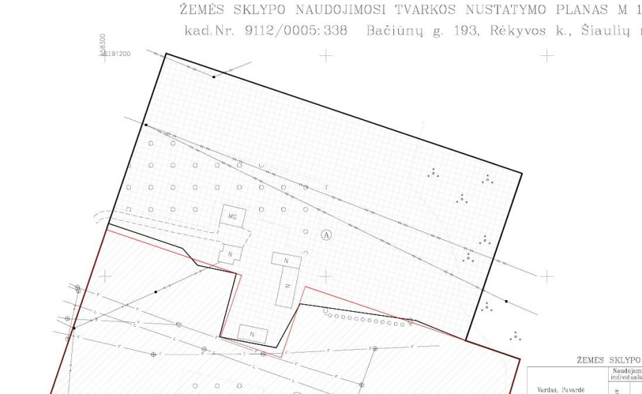 Parduodamas namas Bačiūnų g., Rėkyvos k., Šiaulių r. sav., 106.14 m² ploto 3 kambariai 4