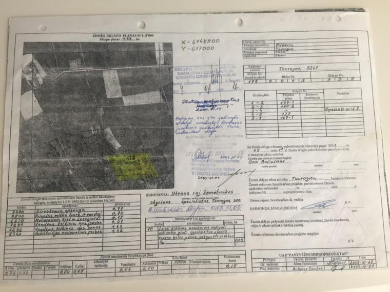 Parduodamas sklypas Tauragnų k., Utenos r. sav., 497 a ploto 7