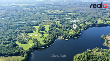 Parduodama 174.17 kv.m ploto sodybą ant Ilgio ežero kranto 1