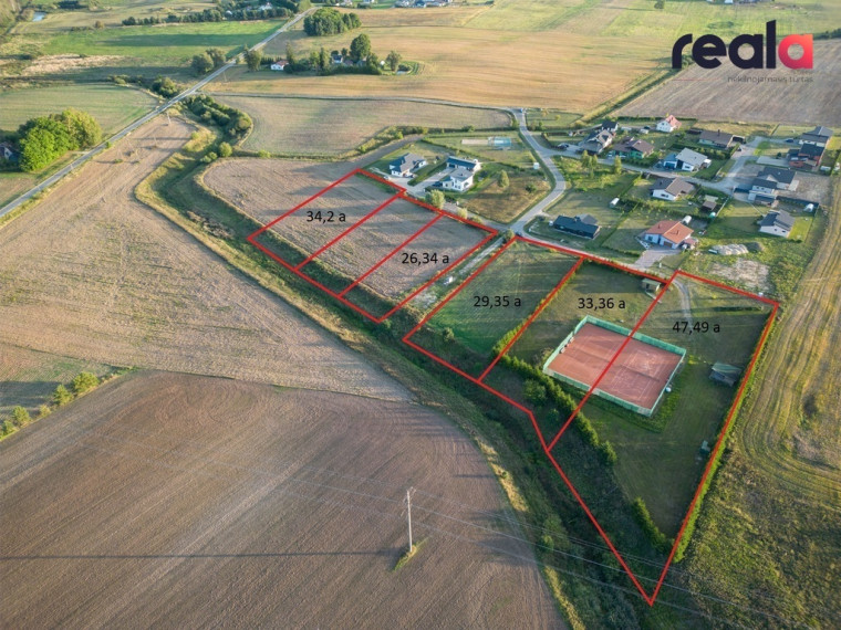 Parduodamas namų valdos sklypas Užubalių k., 80.85 a su veikiančiais TENISO KORTAIS!!! 11