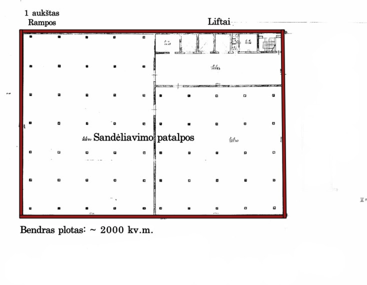 Nuomojamos sandėliavimo patalpos V. A. Graičiūno g., Paneriai, Vilniaus m., Vilniaus m. sav., 2000 m2 ploto 16