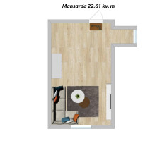 Parduodamas namas Liepkalnio g., Liepkalnis, Vilniaus m., Vilniaus m. sav., 68.71 m2 ploto, 2 aukštai 21