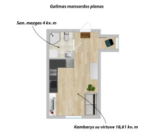 Parduodamas namas Liepkalnio g., Liepkalnis, Vilniaus m., Vilniaus m. sav., 68.71 m2 ploto, 2 aukštai 22