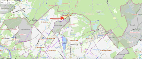 Parduodamas sklypas Maskviškių k., Vilniaus r. sav., 199.00 a ploto 1