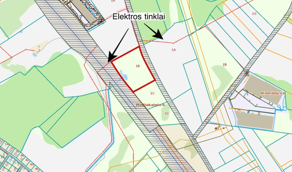 Parduodamas  sklypas Meiliakalnio k., Širvintų r. sav., 230 a ploto 18