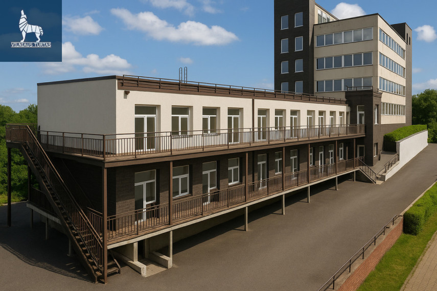 Parduodamos administracinės patalpos Laisvės pr. 53e, Vilnius, Šeškinė, Vilniaus m., Vilniaus m. sav., 77 m2 ploto 1
