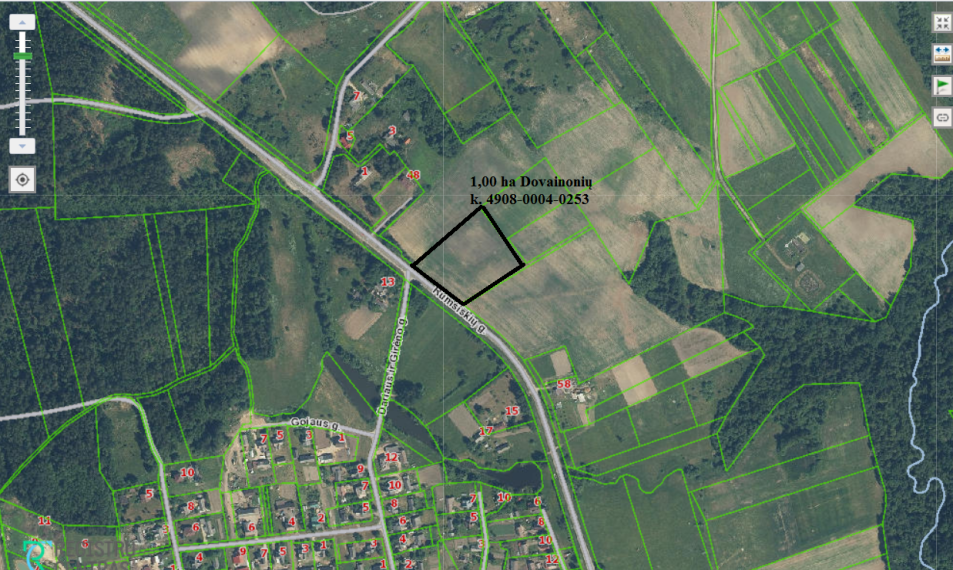 Parduodamas sklypas Dovainonių k., Kaišiadorių r. sav., 103 a ploto 1