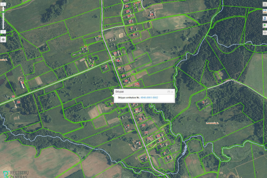 Parduodamas sklypas Lomenių k., Kaišiadorių r. sav., 142.00 a ploto 3