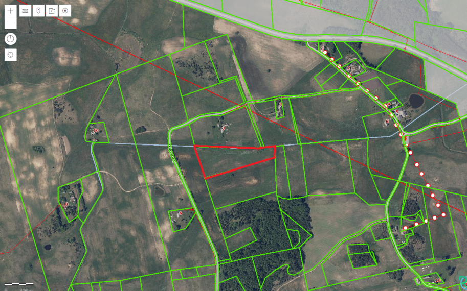 Parduodamas sklypas Vilkininkų k., Lazdijų r. sav., 569.00 a ploto 1