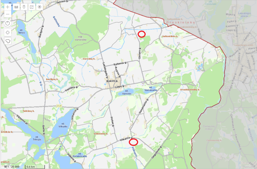 Parduodamas sklypas Vilkininkų k., Lazdijų r. sav., 569.00 a ploto 2