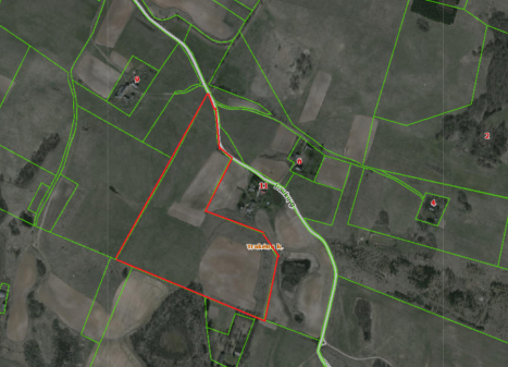 Parduodamas sklypas Trakėnų k., Kalvarijos sav., 630 a ploto Parduodamas sklypas Trakėnų k., Kalvarijos sav., 630 a ploto
