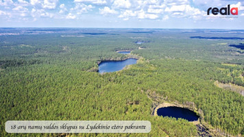 Parduodamas žemės sklypas 519 a ploto, prie nedidelio Lydekinio ežero, įeinančio į sklypo teritoriją. 3