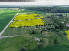 Parduodamas  sklypas Gimtinės g., Čebeliškės k., Kauno r. sav., 16.76 a ploto 4