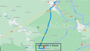 Parduodamas  sklypas Žvyrynų k., Prienų r. sav., 643 a ploto 8