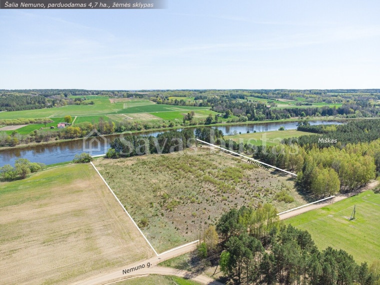 Parduodamas sklypas Nemuno g., Naravų k., Prienų r. sav., 470 a ploto 2