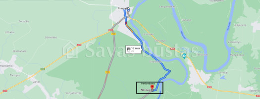 Parduodamas  sklypas Nemuno g., Naravų k., Prienų r. sav., 470 a ploto 6