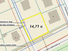 Parduodamas namų valdos paskirties sklypas Šiauliai, Šiaulių m., Šiaulių m. sav., 14.71 a ploto 4