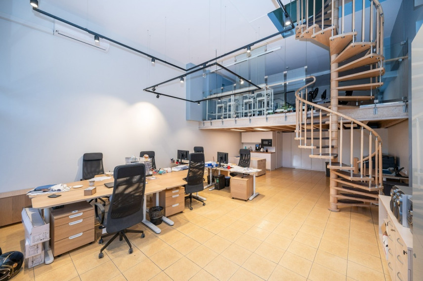 Parduodamos administracinės, kitos paskirties, paslaugų, prekybos, sandėliavimo patalpos Fabijoniškių g., Fabijoniškės, Vilniaus m., Vilniaus m. sav., 153.07 m2 ploto 1