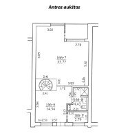 Parduodamos administracinės, kitos paskirties, paslaugų, prekybos, sandėliavimo patalpos Fabijoniškių g., Fabijoniškės, Vilniaus m., Vilniaus m. sav., 153.07 m2 ploto 23