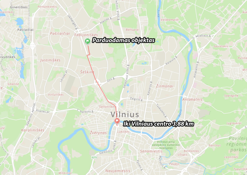Parduodamos administracinės, kitos paskirties, paslaugų, prekybos, sandėliavimo patalpos Fabijoniškių g., Fabijoniškės, Vilniaus m., Vilniaus m. sav., 153.07 m2 ploto 25