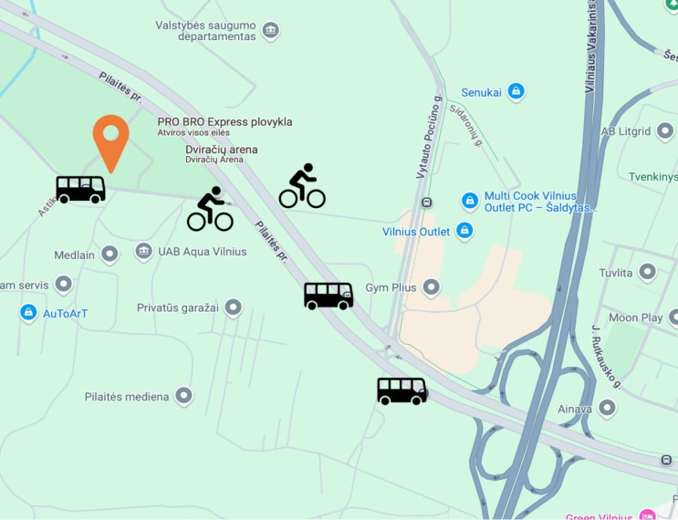 Nuomojamos administracinės, paslaugų, prekybos patalpos Senosios Pilaitės kelias, Pilaitė, Vilniaus m., Vilniaus m. sav., 98.74 m2 ploto 27