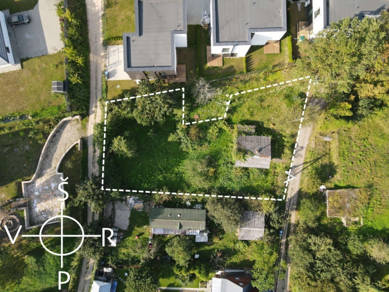 Parduodamas sklypas Šiaurės Sodų 6-oji g., Naujoji Vilnia, Vilniaus m., Vilniaus m. sav., 7.31 a ploto 1
