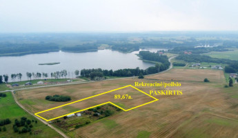 Parduodamas sklypas Daugų g., Davainiškių k., Alytaus r. sav., 89.67 a ploto 2